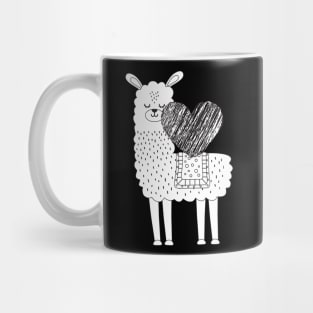 All You Need is Love and Llamas Mug